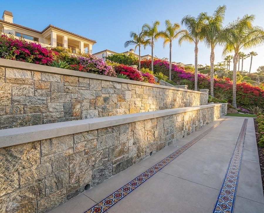 Concrete Block & CMU Retaining Walls