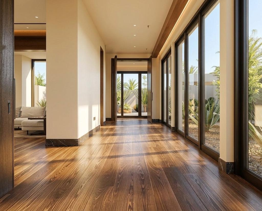 Intricate architectural details and millwork