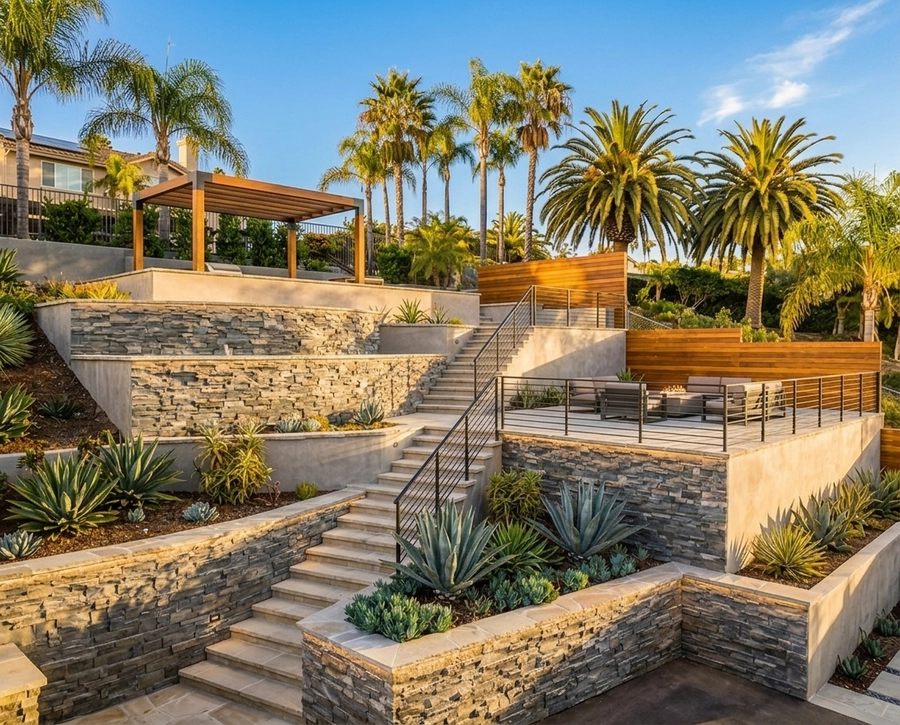 Concrete & Paver Retaining Walls