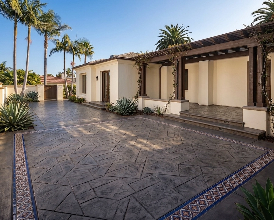 Stamped & Decorative Concrete