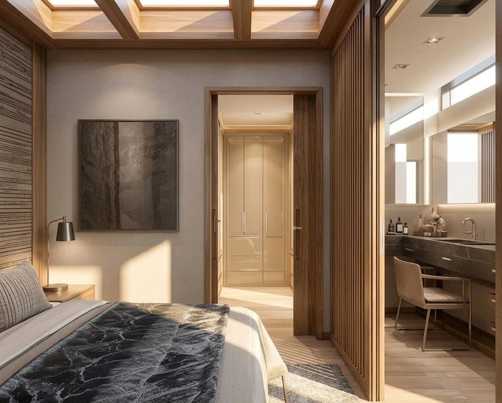 Intricate architectural details and millwork