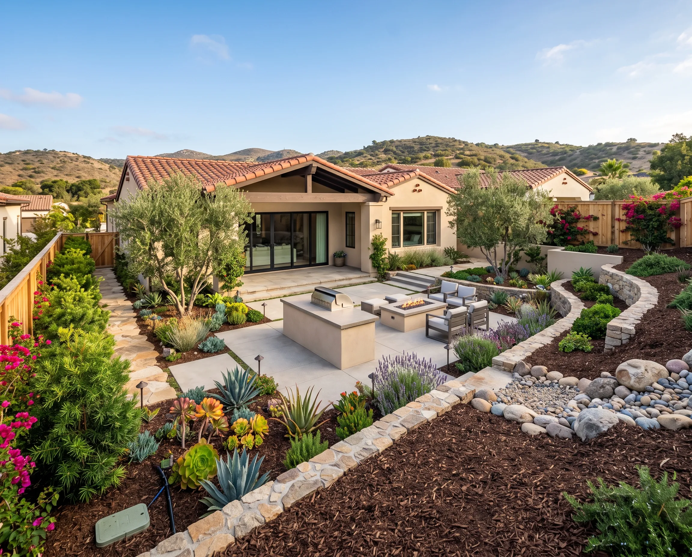 Full Backyard Landscape Installations