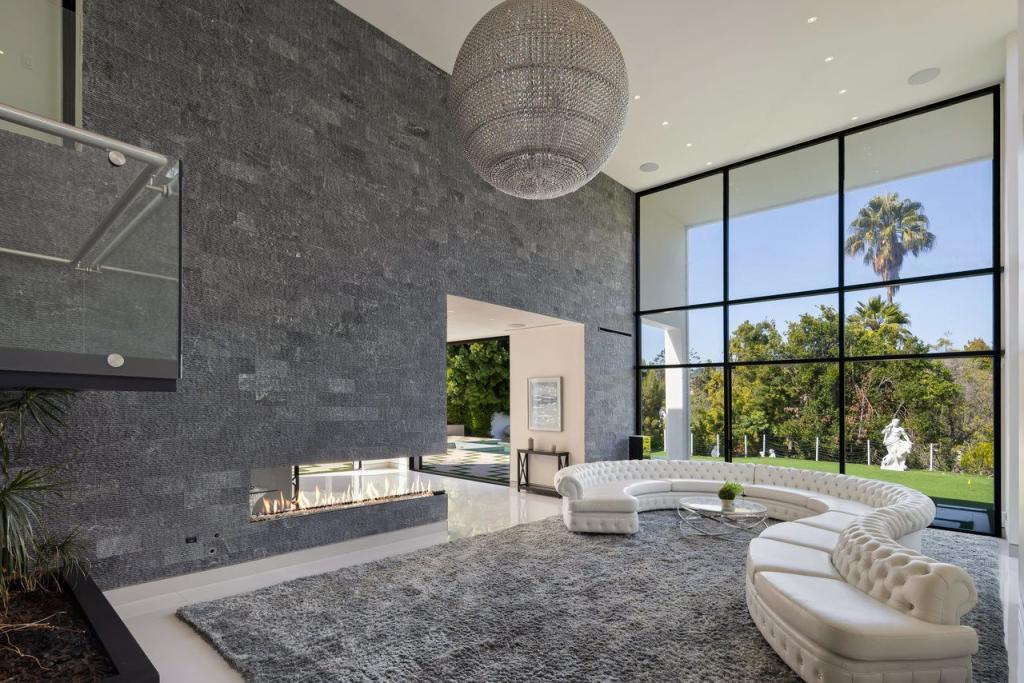 Intricate architectural details and millwork