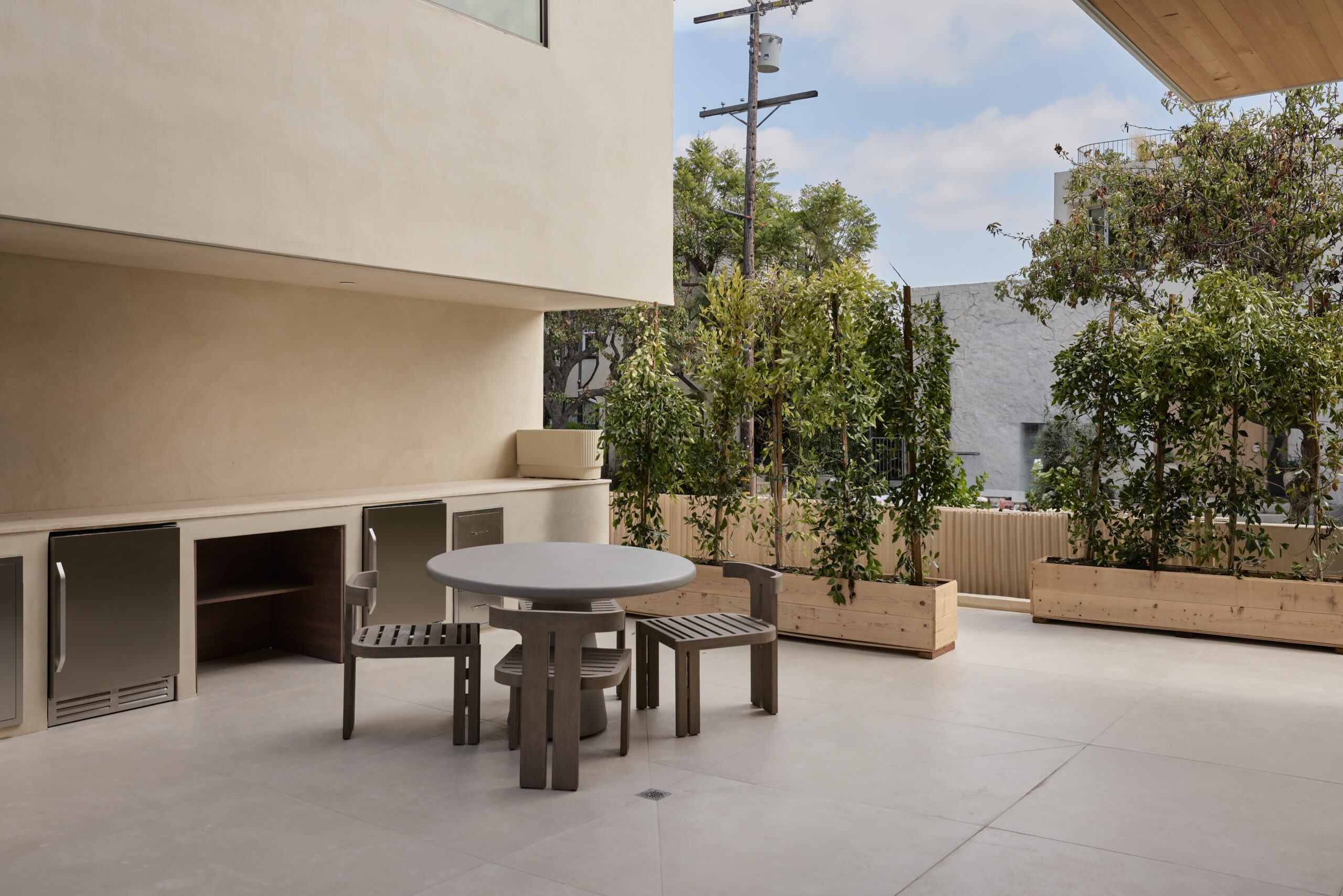 Architectural blueprint and craftsmanship details