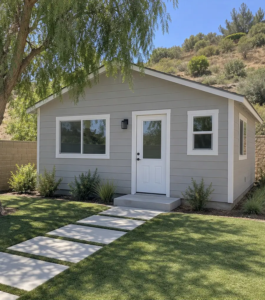 New windows installed in a San Diego ADU and room addition by Shiro Builders Group