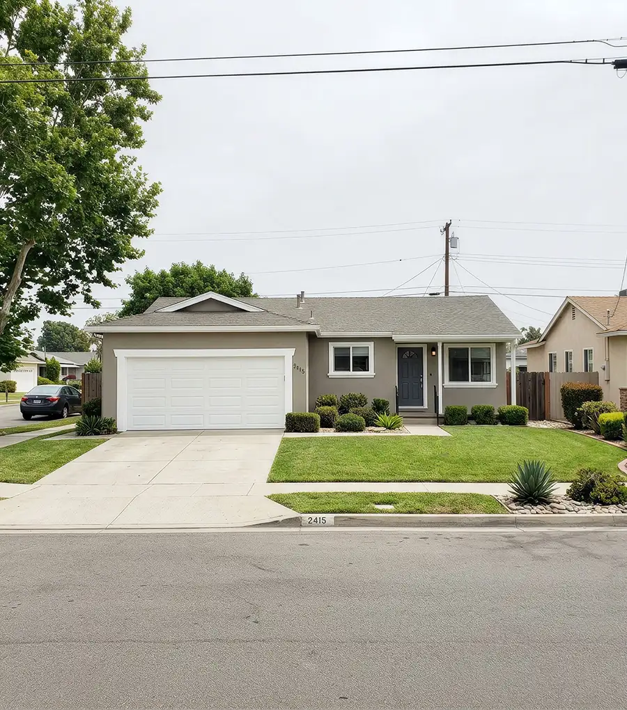 Full exterior repaint of a San Diego home by Shiro Builders Group