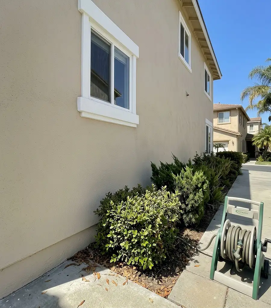 Stucco exterior painting and repair in San Diego by Shiro Builders Group